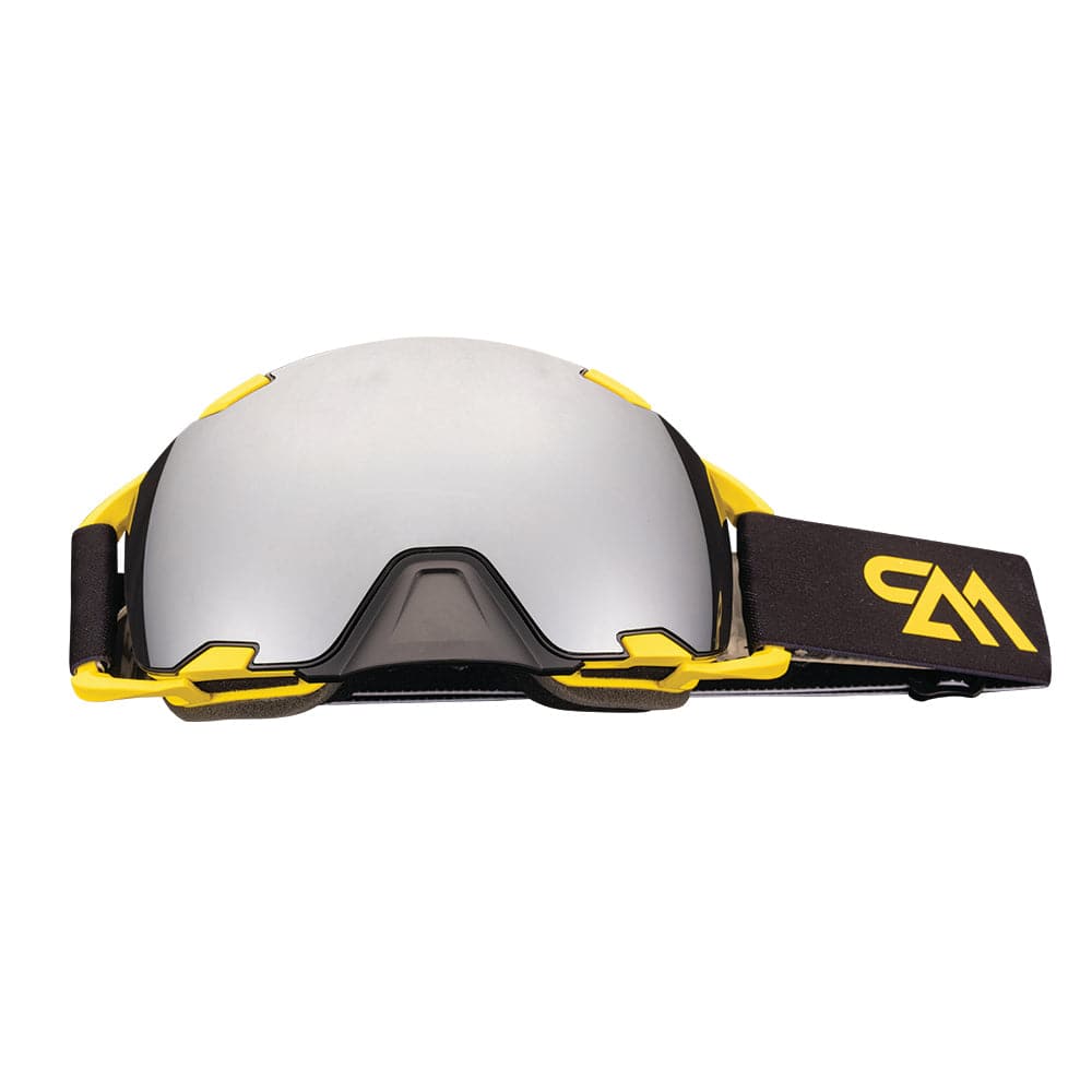 k2 goggles Pure Adrenaline Zone Snow Goggles (Yellow/Black, One Size)