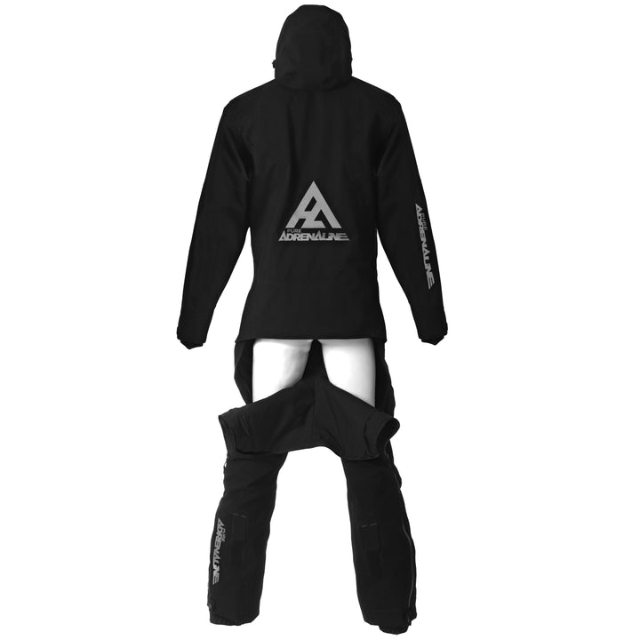 Pure Adrenaline Black/Gray Vortex Monosuit - Pure Adrenaline Motorsports