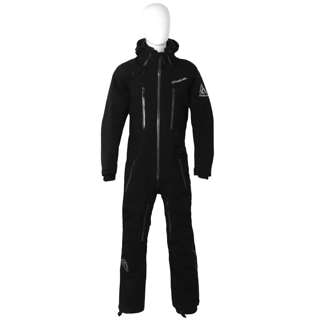 Pure Adrenaline Black/Gray Vortex Monosuit - Pure Adrenaline Motorsports