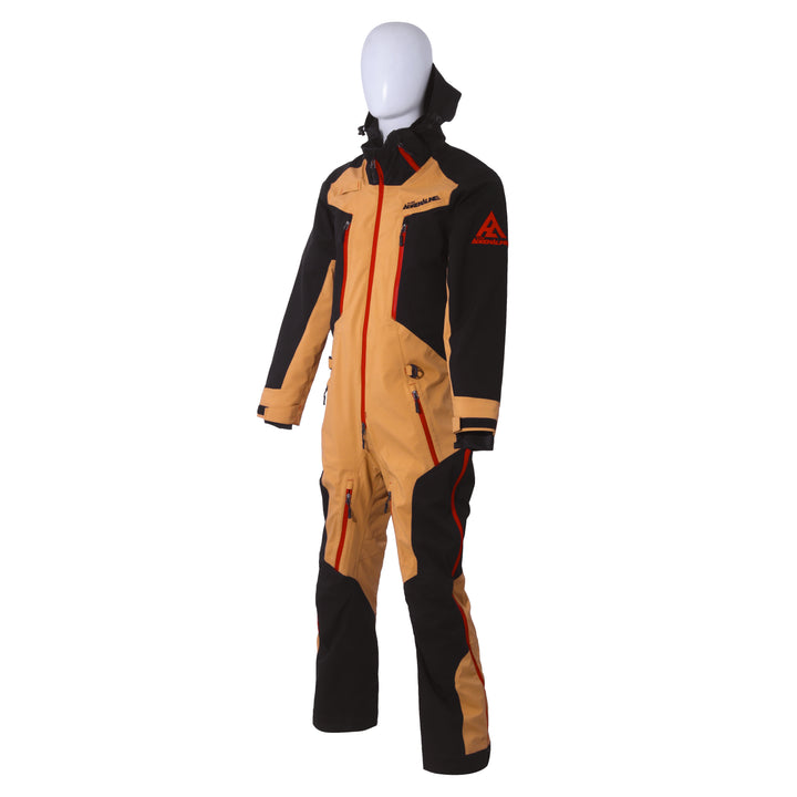 Pure Adrenaline Almond/Black Vortex Monosuit - Pure Adrenaline Motorsports