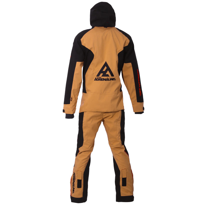 Pure Adrenaline Almond/Black Vortex Monosuit - Pure Adrenaline Motorsports
