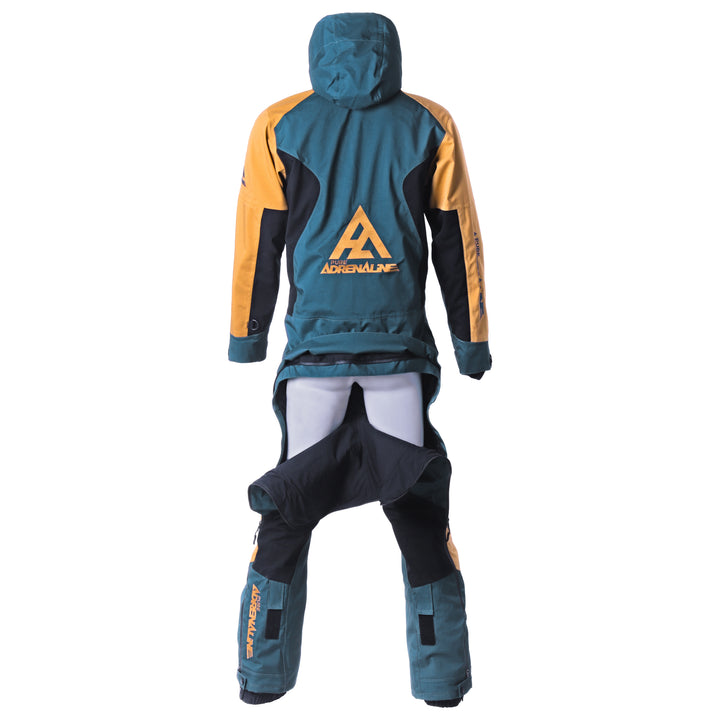 Pure Adrenaline Green/Almond Vortex Monosuit - Pure Adrenaline Motorsports