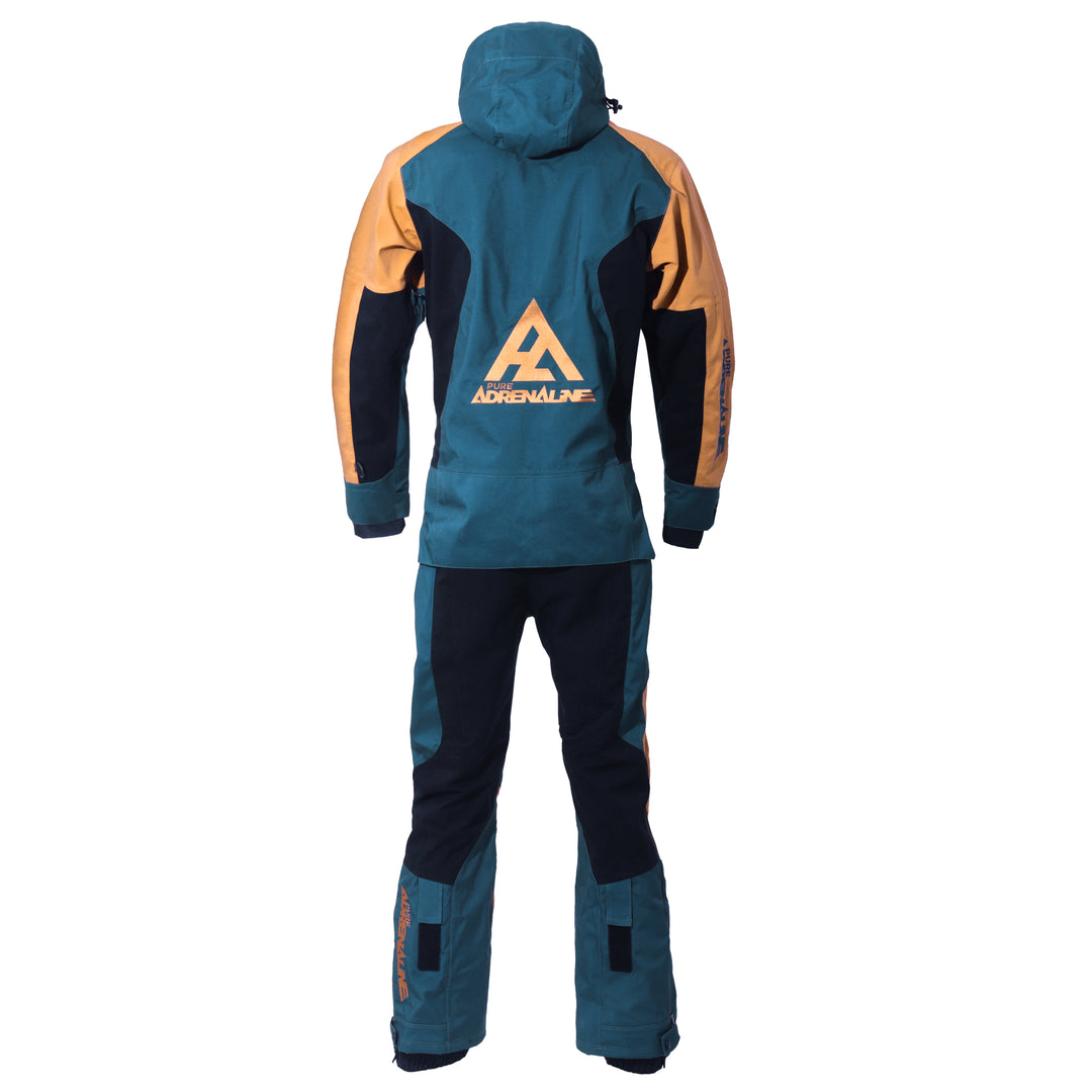 Pure Adrenaline Green/Almond Vortex Monosuit - Pure Adrenaline Motorsports