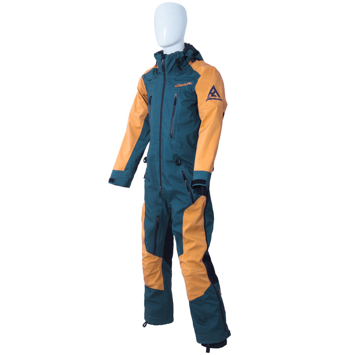 Pure Adrenaline Green/Almond Vortex Monosuit - Pure Adrenaline Motorsports
