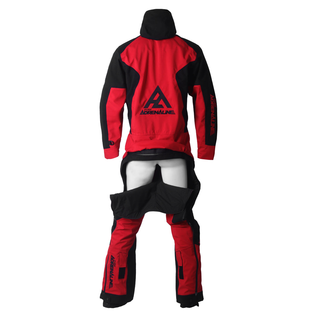 Pure Adrenaline Red/Black Vortex Monosuit - Pure Adrenaline Motorsports