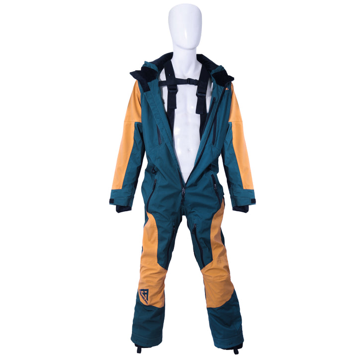 Pure Adrenaline Green/Almond Vortex Monosuit - Pure Adrenaline Motorsports