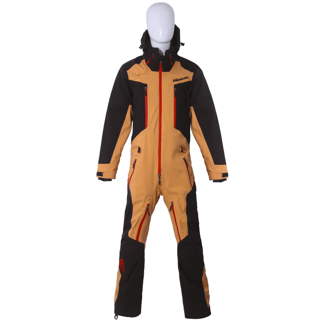 Pure Adrenaline Almond/Black Vortex Monosuit - Pure Adrenaline Motorsports