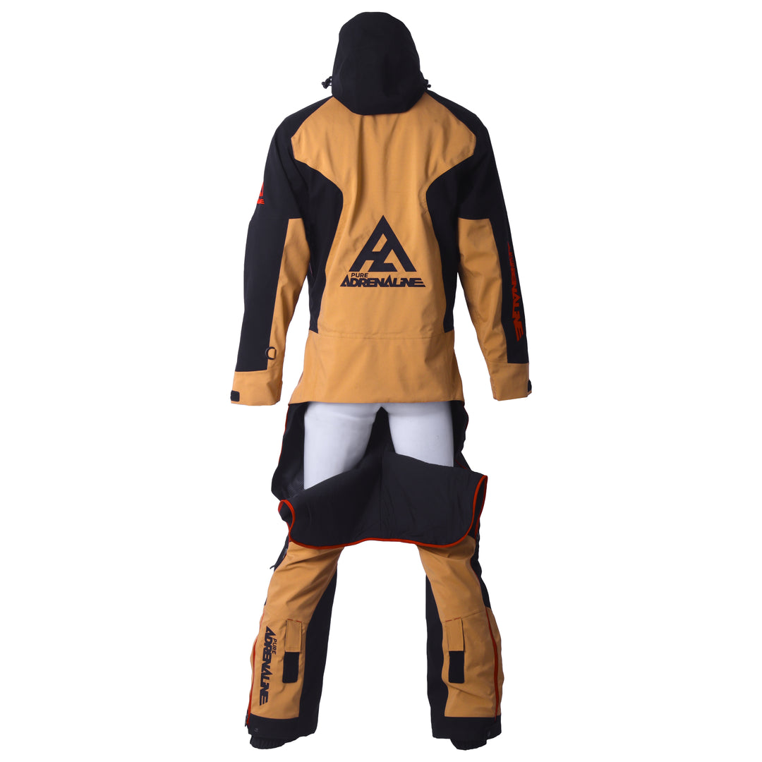 Pure Adrenaline Almond/Black Vortex Monosuit - Pure Adrenaline Motorsports