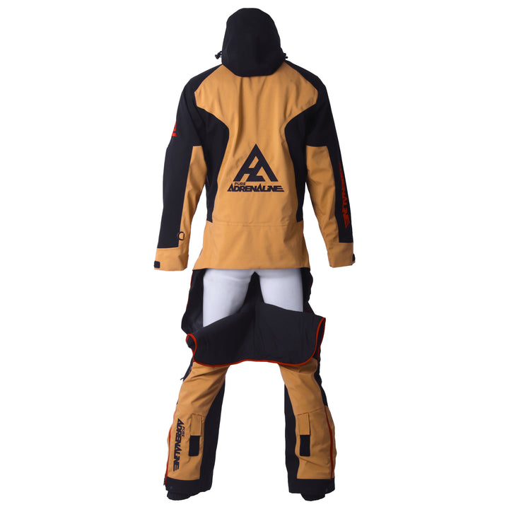 Pure Adrenaline Almond/Black Vortex Monosuit - Pure Adrenaline Motorsports