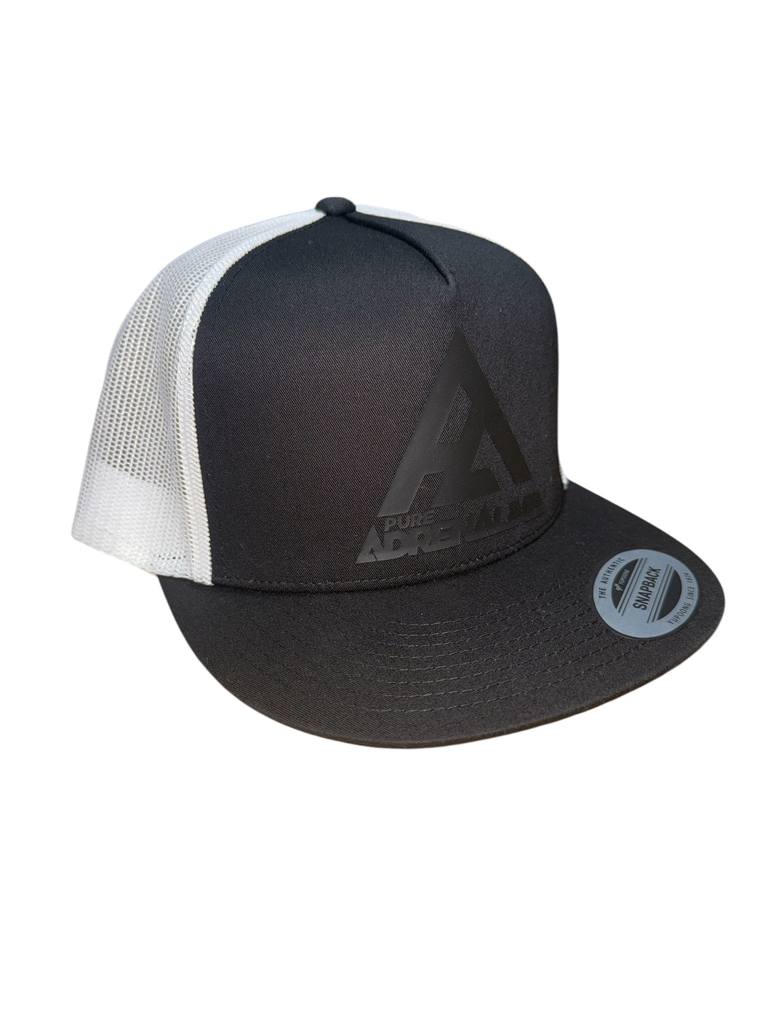 Pure Adrenaline Trucker Hat Black/White - Pure Adrenaline Motorsports
