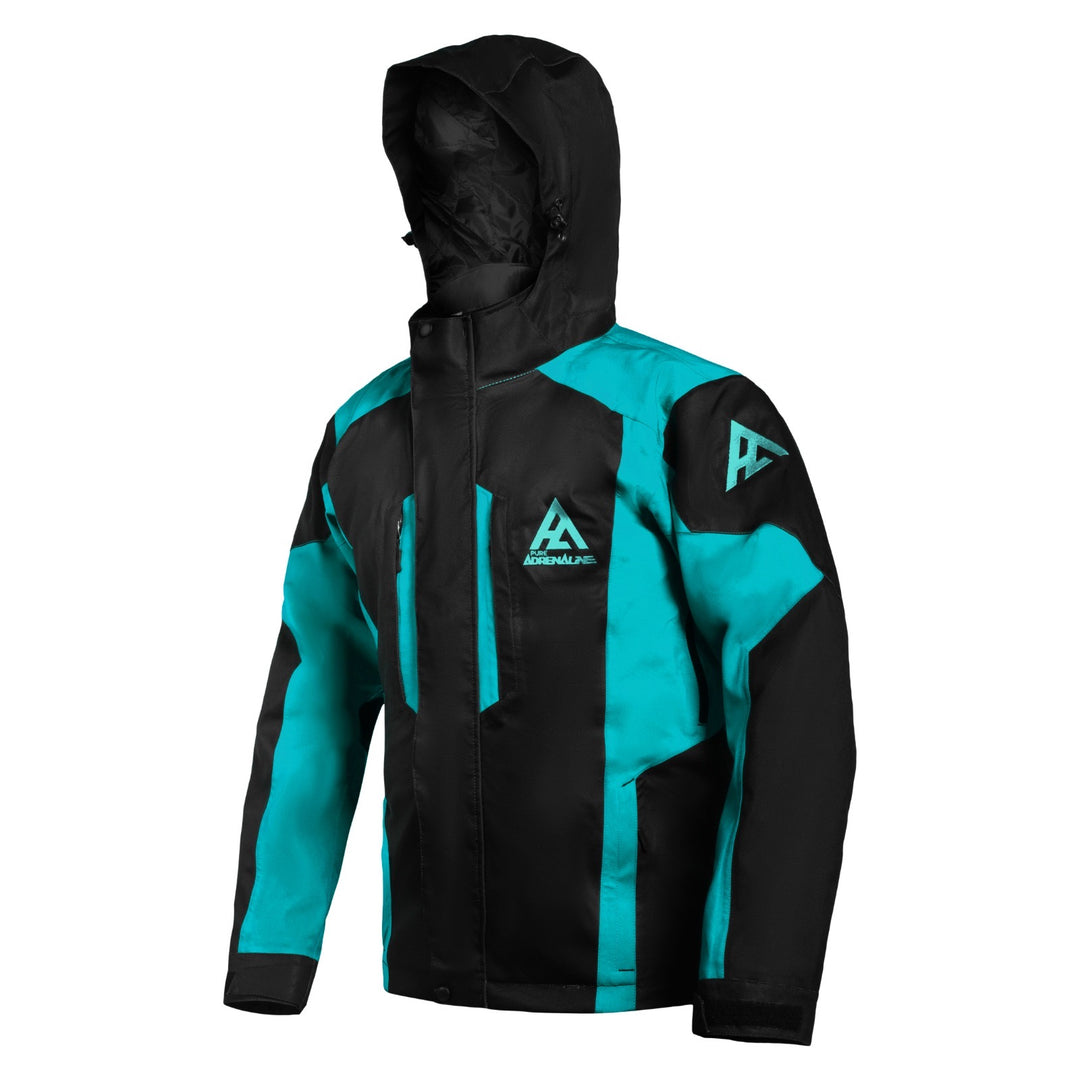 Pure Adrenaline Teal/Black Launch Pro Coat - Pure Adrenaline Motorsports