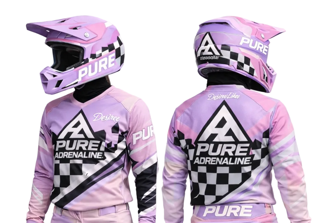 Pure Adrenaline Rev Series Moto Jersey Designed by Desiree Luckey - Pure Adrenaline Motorsports