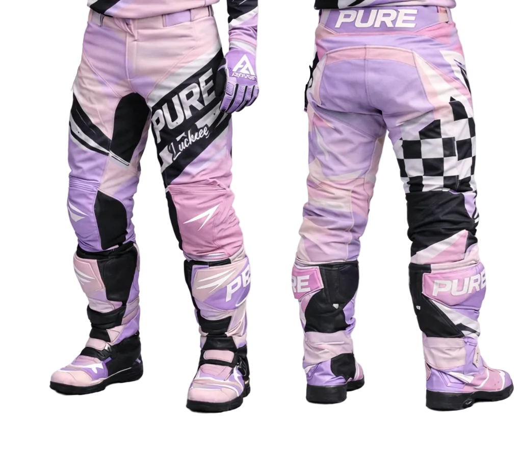 Pure Adrenaline Rev Series Moto Pants Designed by Desiree Luckey - Pure Adrenaline Motorsports