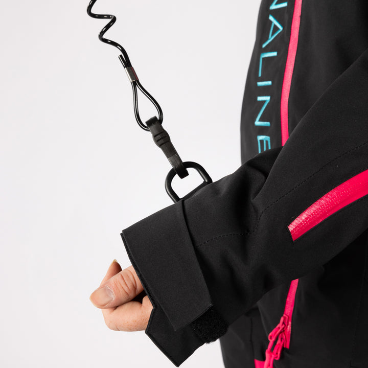 Black / Scuba Blue Womens Gravity Mono Suit (2024) - Pure Adrenaline Motorsports