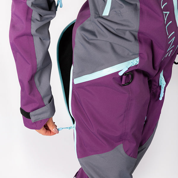 Lava Smoke / Phlox  Womens Drop Mono Suit (2024) - Pure Adrenaline Motorsports