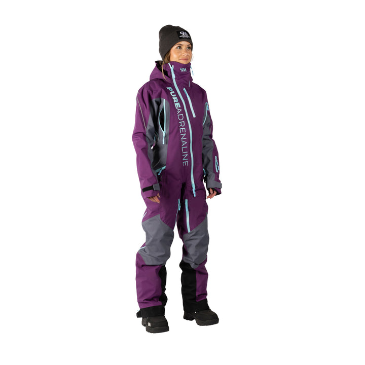 Lava Smoke / Phlox  Womens Drop Mono Suit (2024) - Pure Adrenaline Motorsports