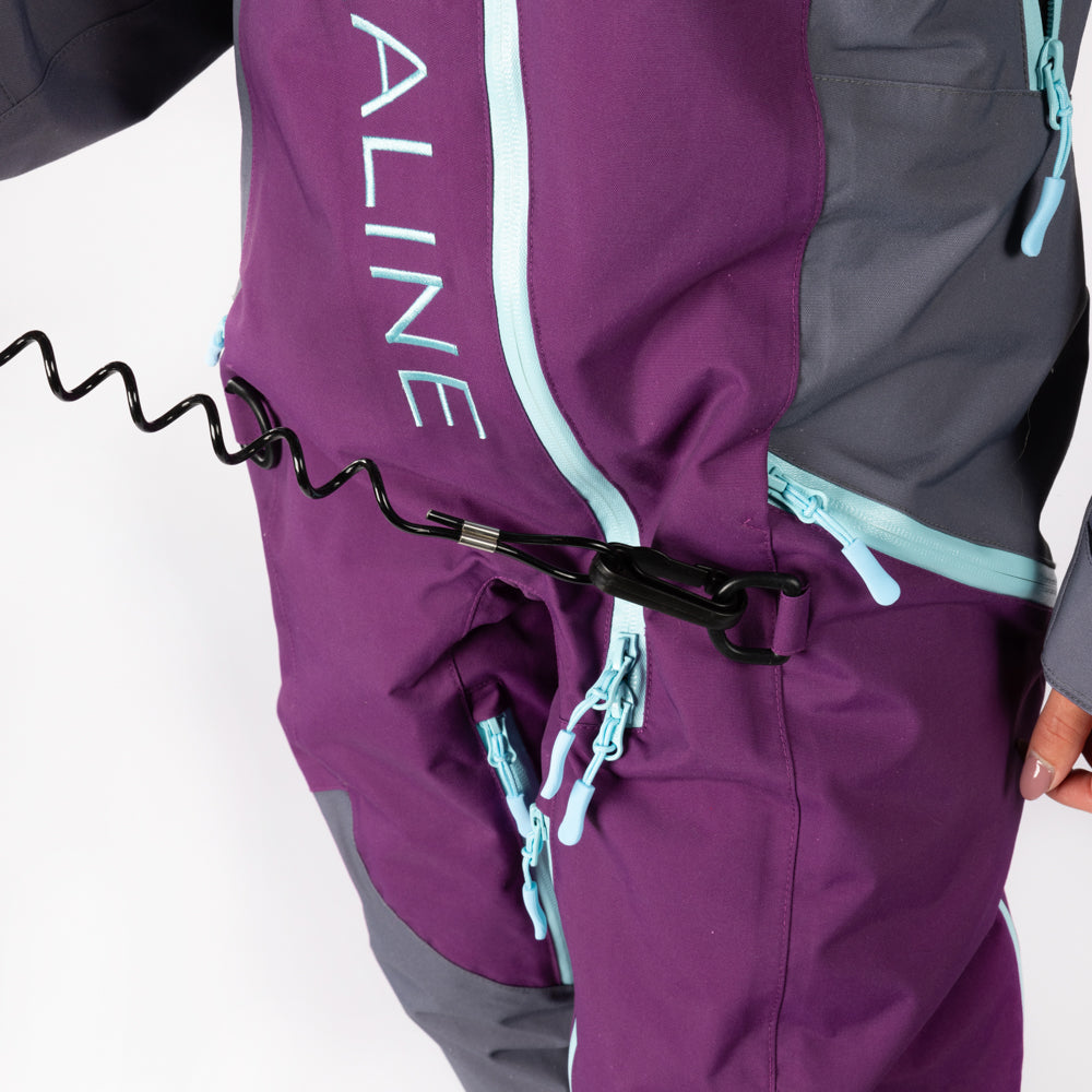 Lava Smoke / Phlox  Womens Drop Mono Suit (2024) - Pure Adrenaline Motorsports