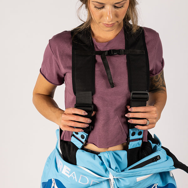 Splish Splash / Snorkel Blue  Womens Drop Mono Suit (2024) - Pure Adrenaline Motorsports