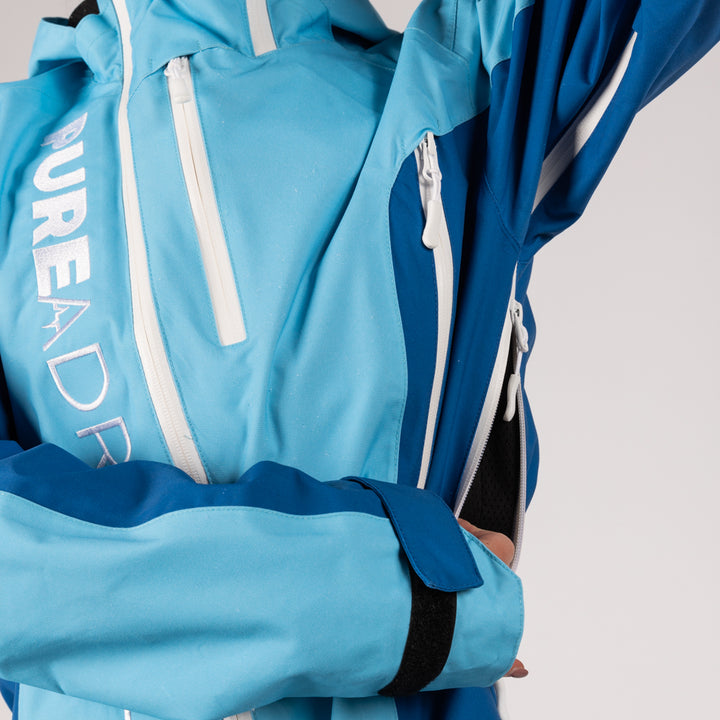 Splish Splash / Snorkel Blue  Womens Drop Mono Suit (2024) - Pure Adrenaline Motorsports