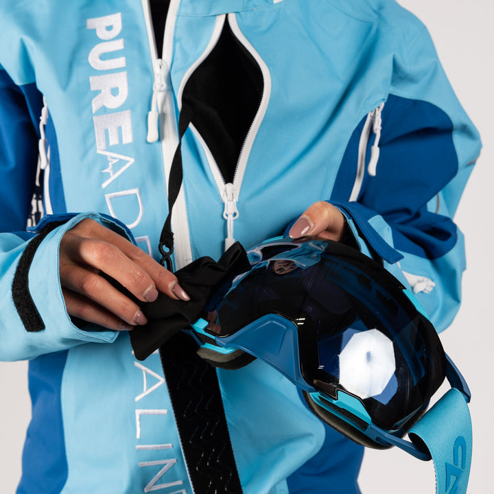 Splish Splash / Snorkel Blue  Womens Drop Mono Suit (2024) - Pure Adrenaline Motorsports