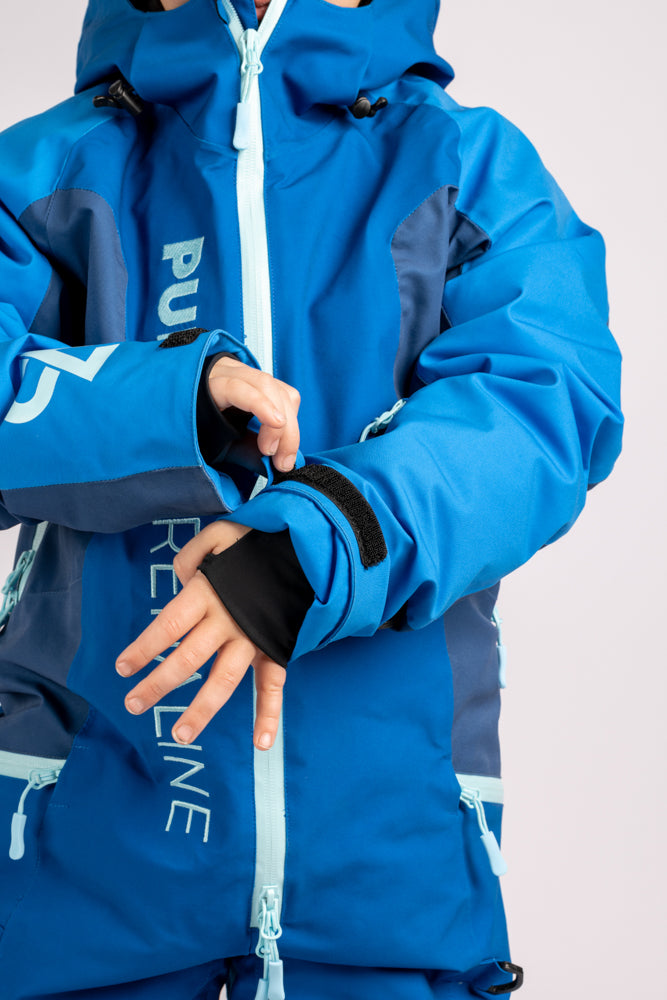 Indigo / Blue Youth Mono Suit (2024) - Pure Adrenaline Motorsports