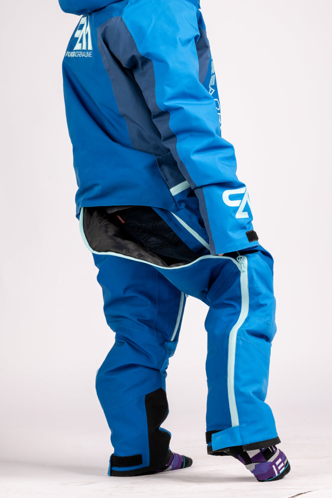 Indigo / Blue Youth Mono Suit (2024) - Pure Adrenaline Motorsports