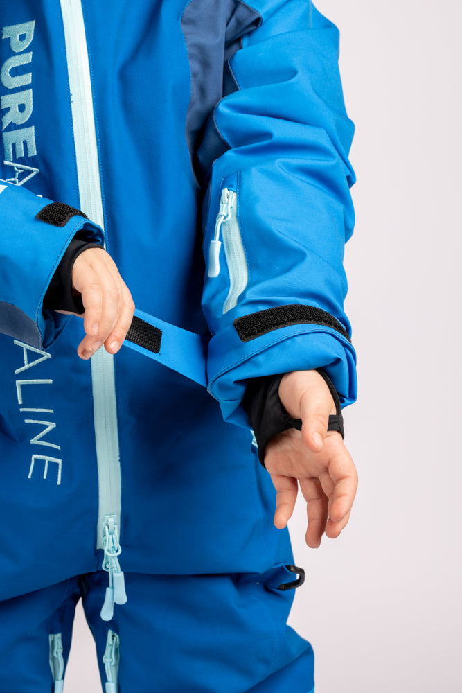 Indigo / Blue Youth Mono Suit (2024) - Pure Adrenaline Motorsports