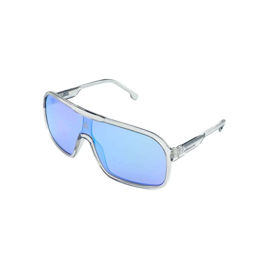 Grey / Green Clutch Pure Adrenaline Sunglasses (2024) - Pure Adrenaline Motorsports