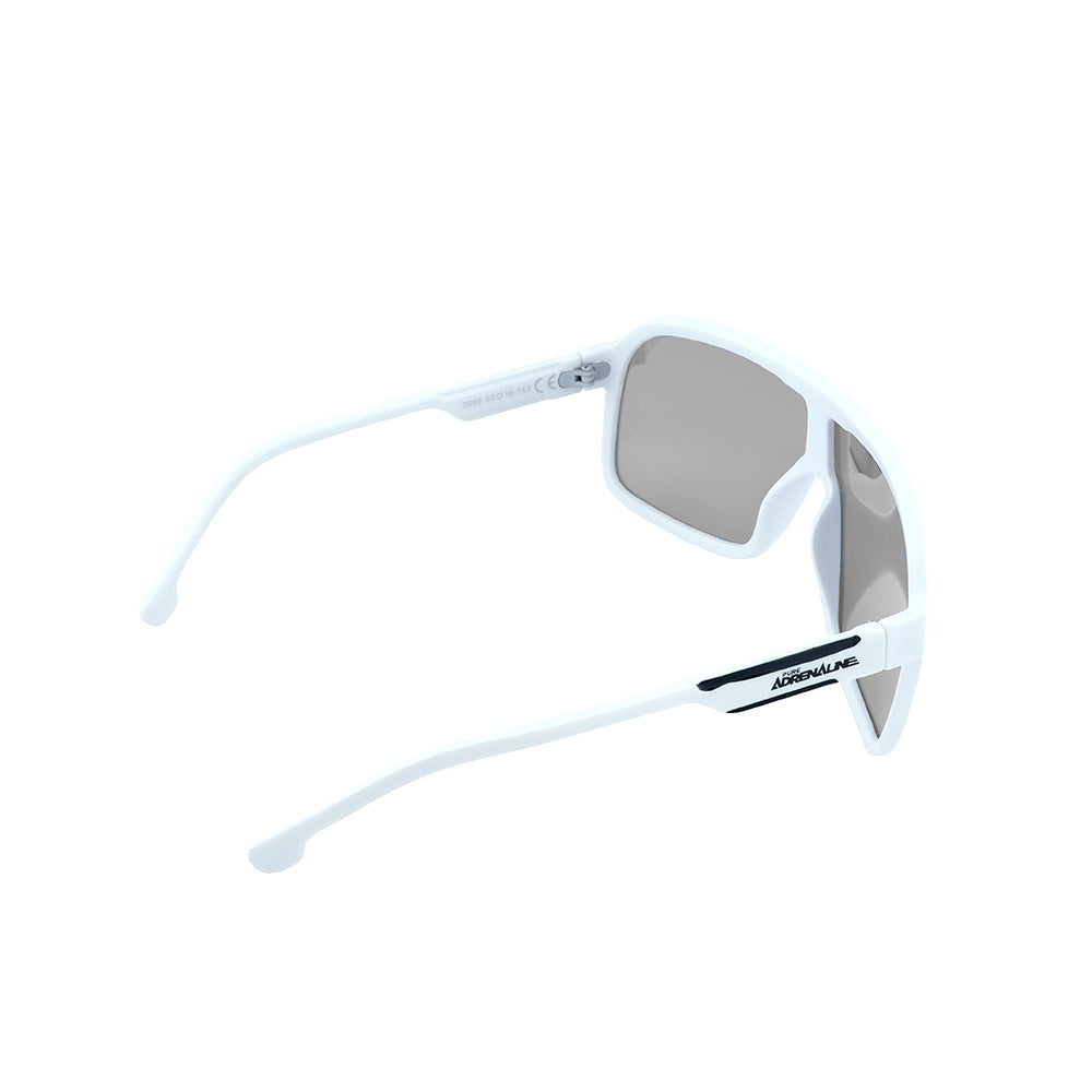 White / Blue Clutch Pure Adrenaline Sunglasses (2024) - Pure Adrenaline Motorsports