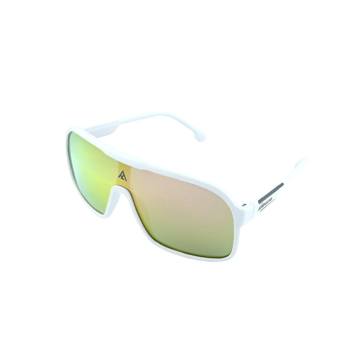 White / Pink Clutch Pure Adrenaline Sunglasses (2024) - Pure Adrenaline Motorsports