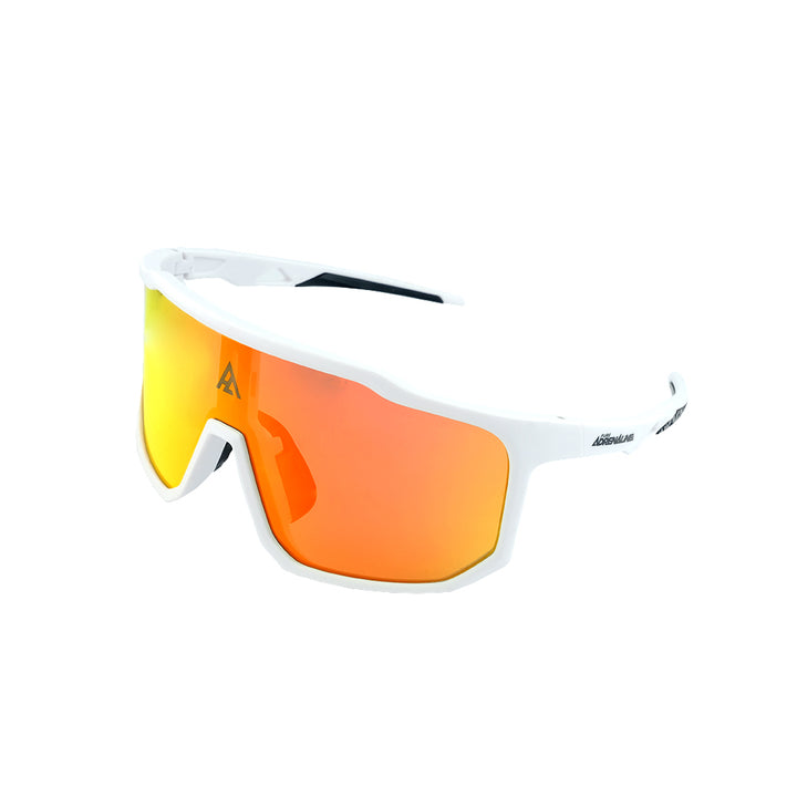 White / Orange Cable Sunglasses (2024) - Pure Adrenaline Motorsports
