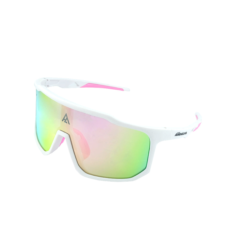 White / Pink Cable Sunglasses (2024) - Pure Adrenaline Motorsports