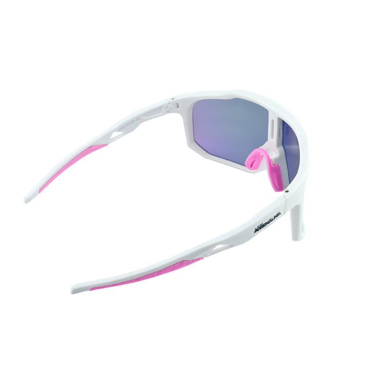 White / Pink Cable Sunglasses (2024) - Pure Adrenaline Motorsports