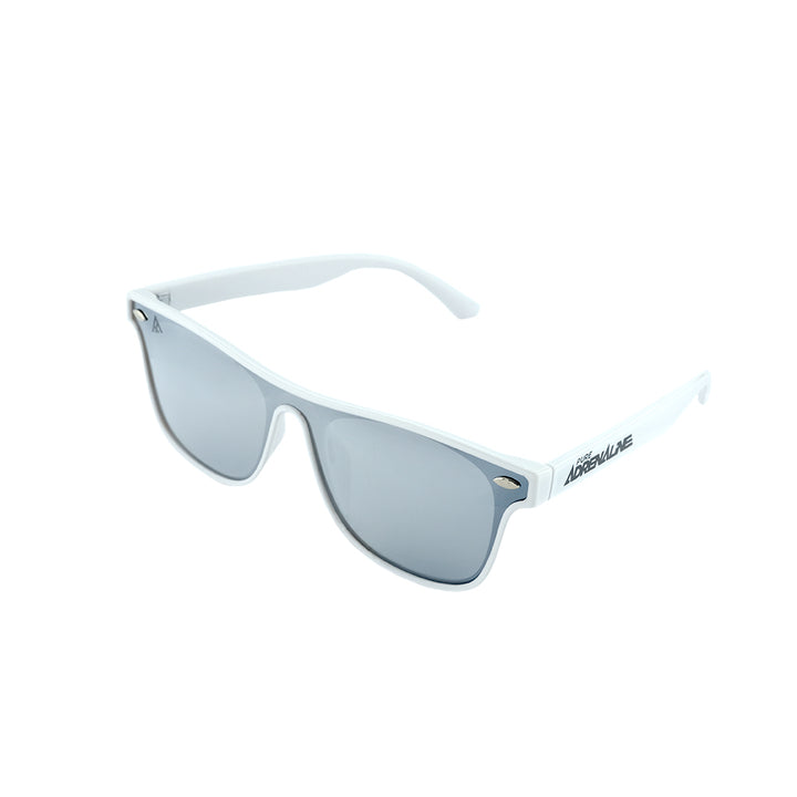 White/Silver/Polarized Twitch Sunglasses (2024) - Pure Adrenaline Motorsports