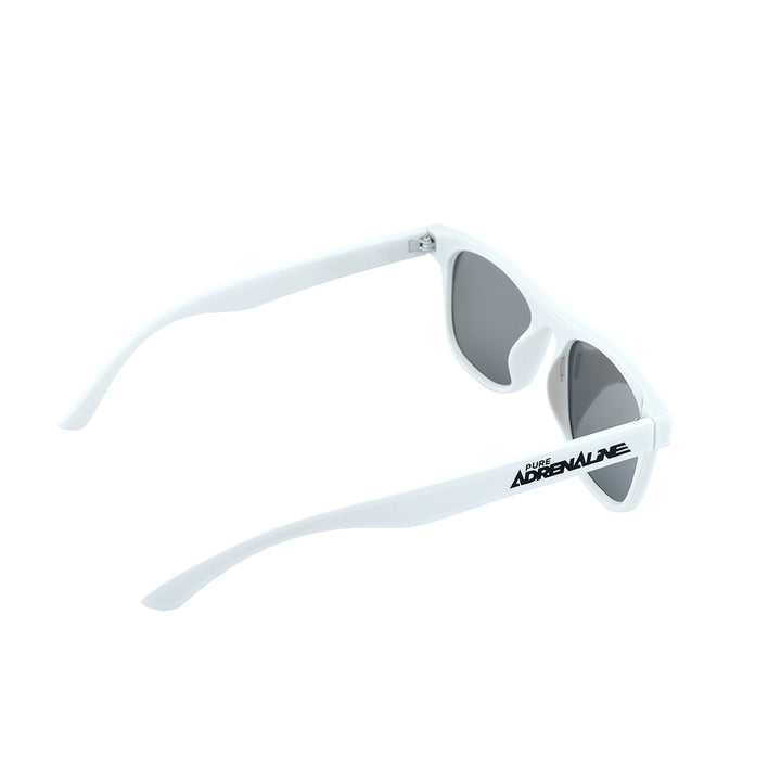 White/Silver/Polarized Twitch Sunglasses (2024) - Pure Adrenaline Motorsports