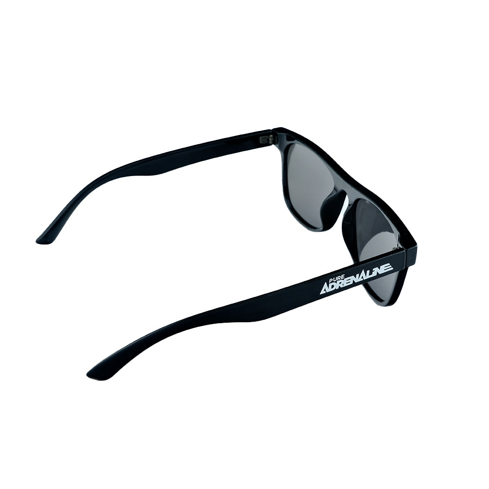 Black/Silver/Polarized Twitch Sunglasses (2024) - Pure Adrenaline Motorsports