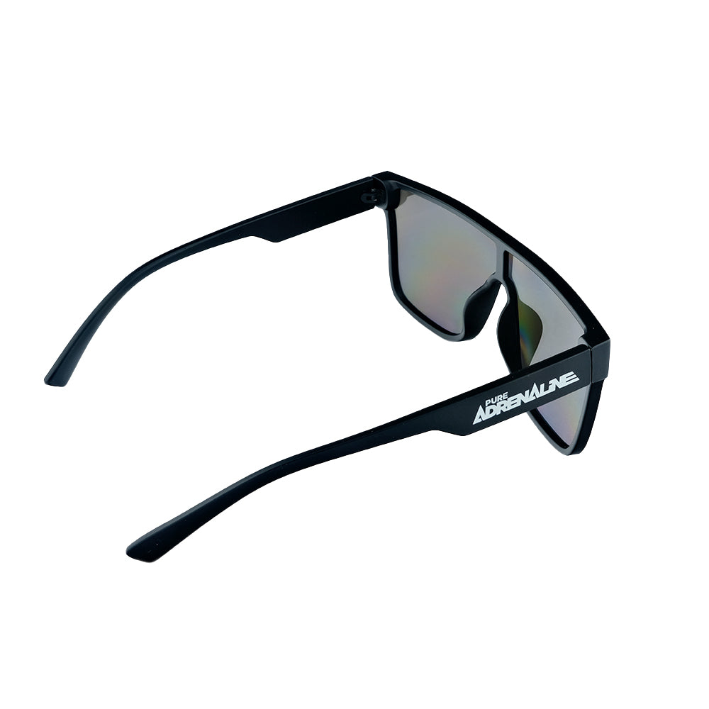 Black / Silver Mountain Side Pure Adrenaline Sunglasses (2024) - Pure Adrenaline Motorsports