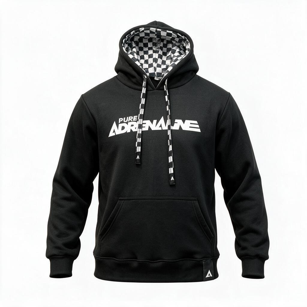 Checkered Hooded Hoodie