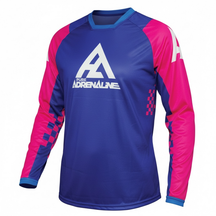 Men's AC2 Jersey Pink/Blue - Pure Adrenaline Motorsports