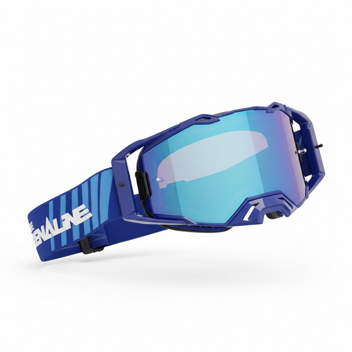 Blue MX Goggles - Pure Adrenaline Motorsports