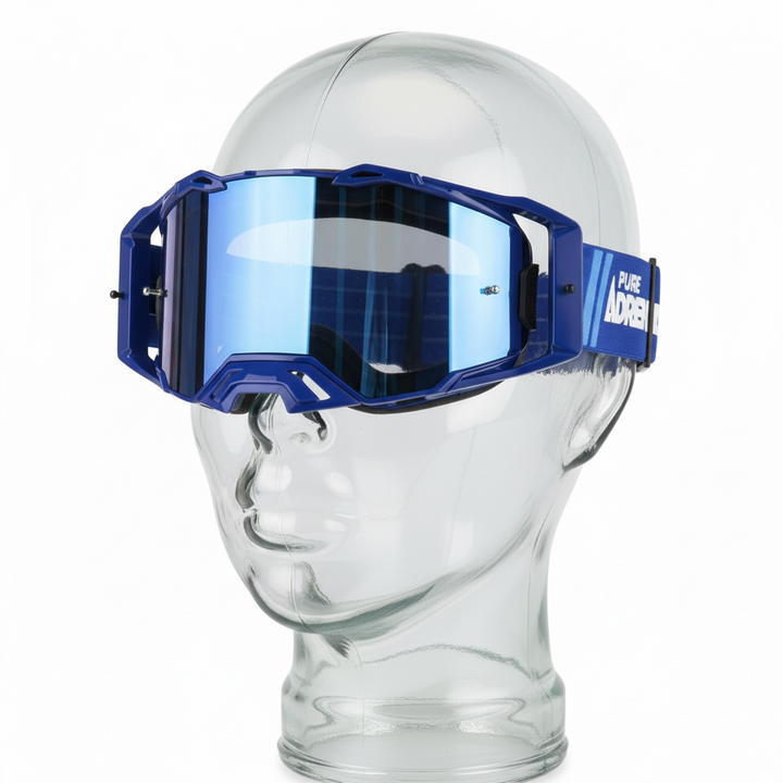 Blue MX Goggles - Pure Adrenaline Motorsports