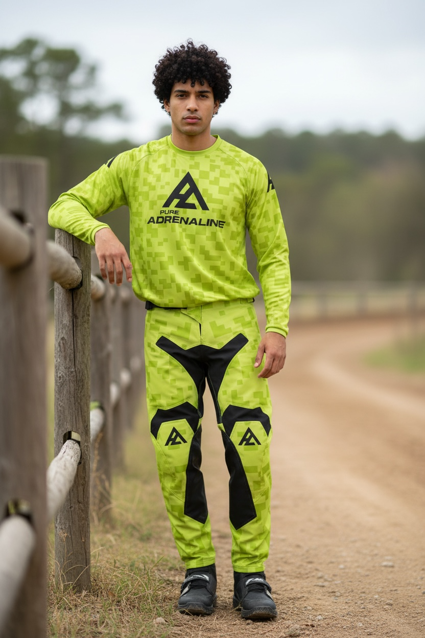 Pure Adrenaline Hi Viz Rev Series Moto Jersey - Pure Adrenaline Motorsports