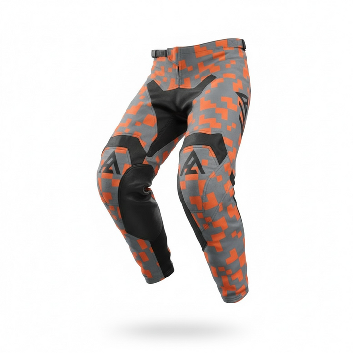 Pure Adrenaline Red/Gray Rev Series Moto Pants - Pure Adrenaline Motorsports