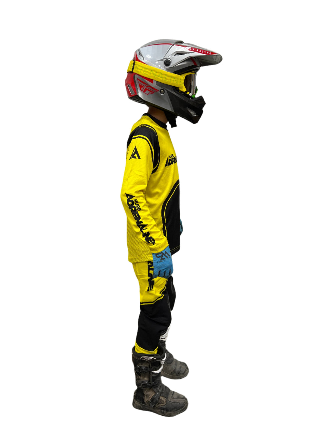 Youth AC Series MX Pants Yellow/Black 2024 - Pure Adrenaline Motorsports