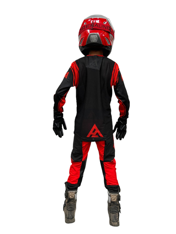 Youth AC Series MX Jersey Red/Black 2024 - Pure Adrenaline Motorsports