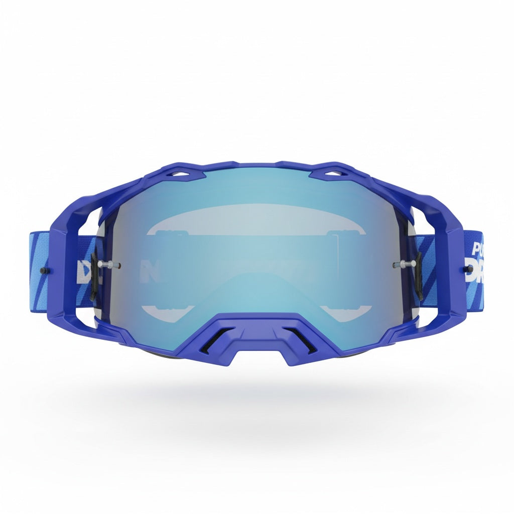 Blue MX Goggles - Pure Adrenaline Motorsports
