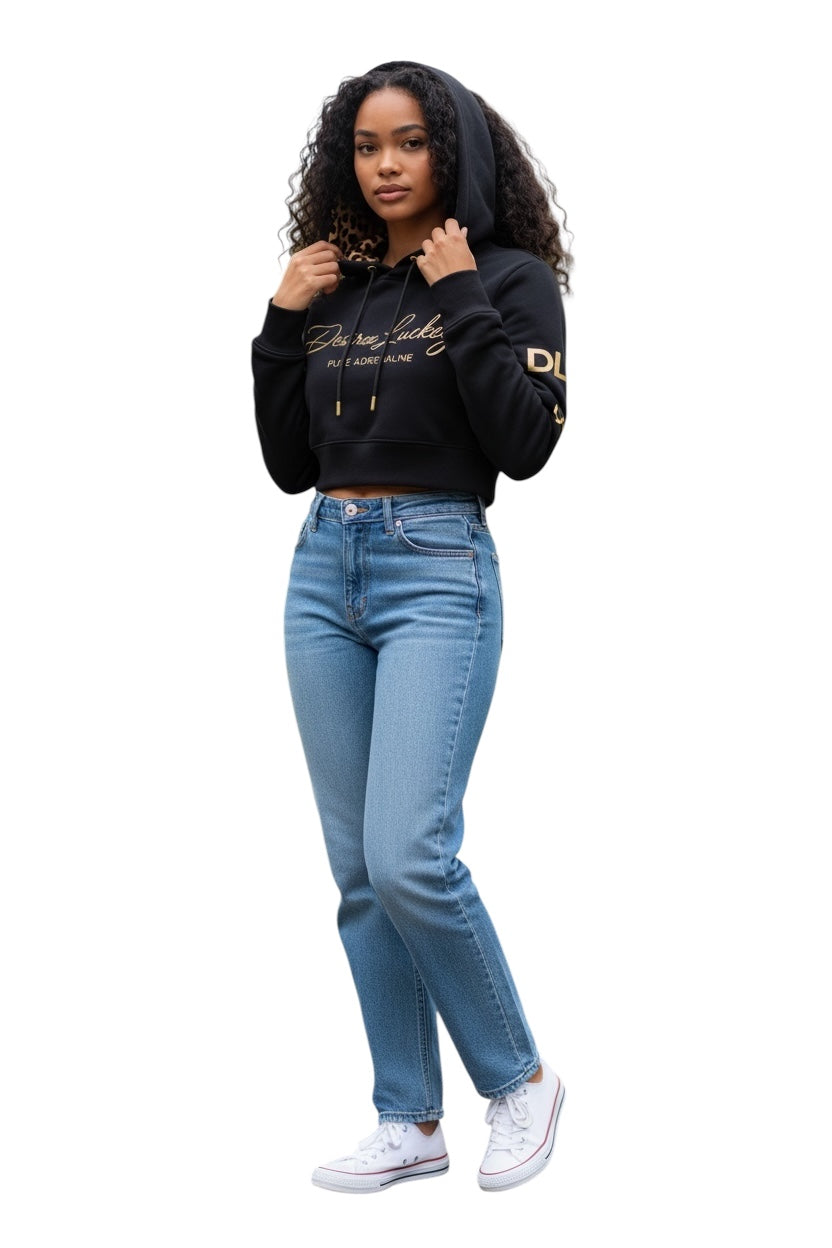 Pure Adrenaline x Desiree Luckey Signature Women's Crop Hoodie - Pure Adrenaline Motorsports