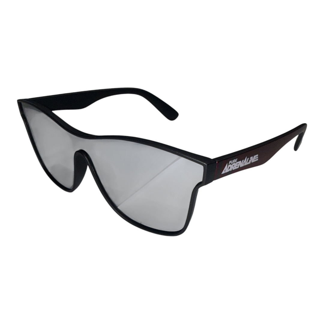 Versant Sunglasses - Black Frame, Chrome Mirror Lens