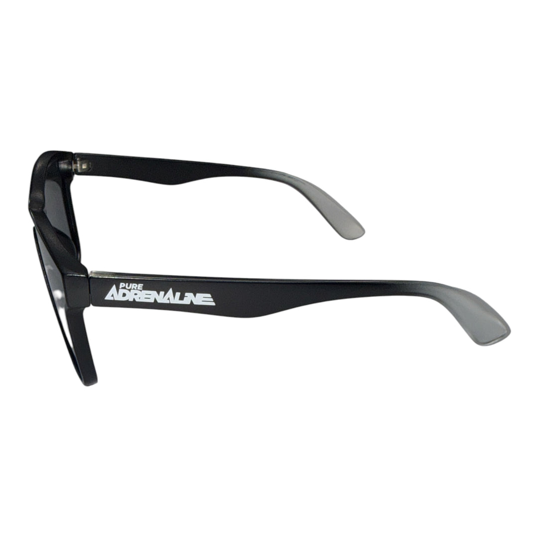 Versant Sunglasses - Black/Transparent Tip Frame, Tinted Lens