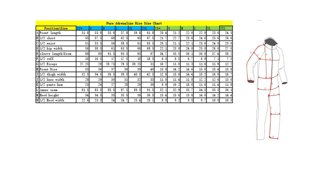 Black / Adrenaline Rush Mens Rise Mono suit - Pure Adrenaline Motorsports